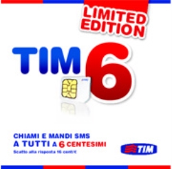 TIM SIM Card LIMITED 6